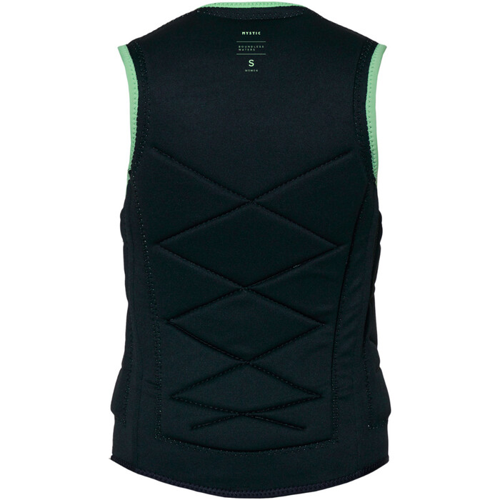 2024 Mystic Womens Juice Front Zip Wake Impact Vest 35005.240221 - Lime Green